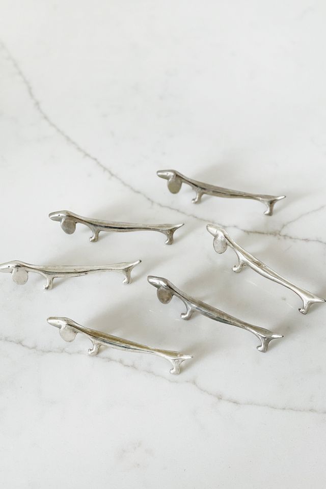 Old Flame Candle Co. Vintage 1970s Dog Knife Rests #2