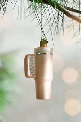 Water Tumbler Glass Ornament