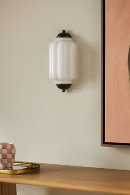 Anthropologie Eloise Glass Flush Sconce
