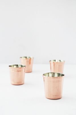 Coppermill Kitchen Vintage Inspired Art Deco Shot Glass Set