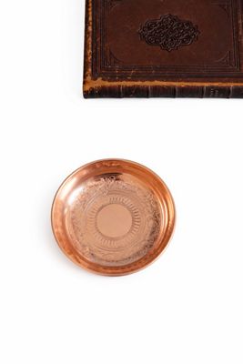 Coppermill Kitchen Vintage Inspired Rosette Pattern Ring Dish