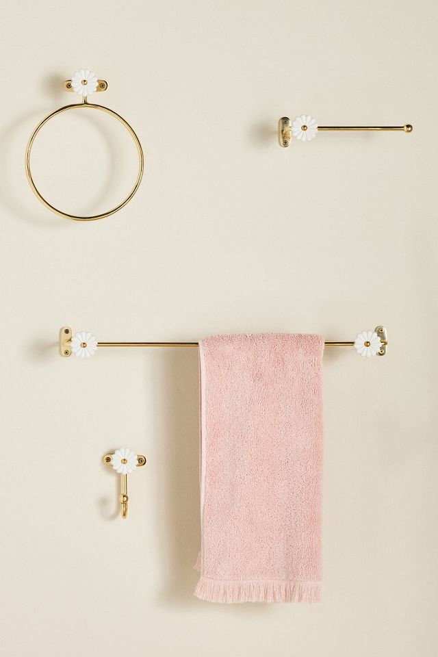 Daisy Flower Bath Hook - Stylish Bathroom Decor