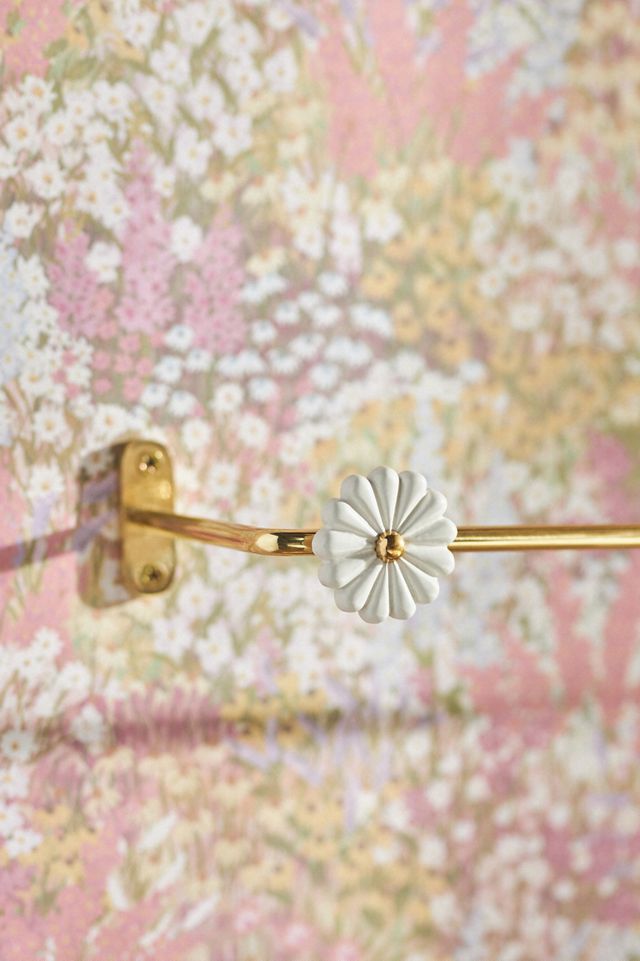 Daisy Flower Towel Bar #1