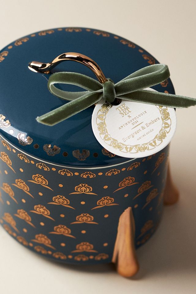 Aromantic heim design 12点セット ＆ 新作 PETテープ The Met x Anthropologie Spice Evergreen & Embers Ceramic Candle