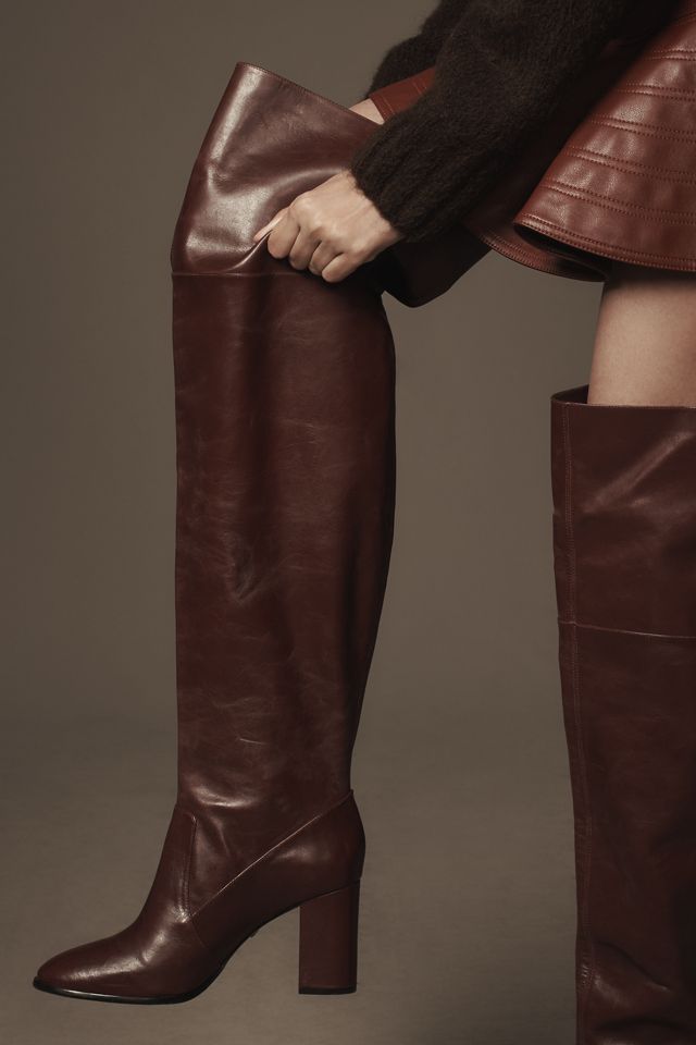 Schutz Terrance Over-The-Knee Block Boots #1