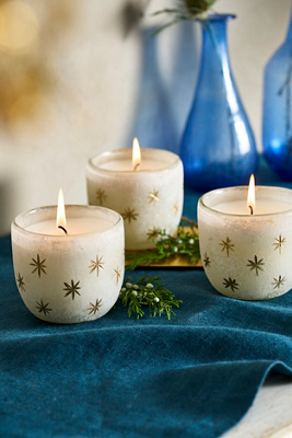 Terrain Confetti Party Candles, Set Of 6