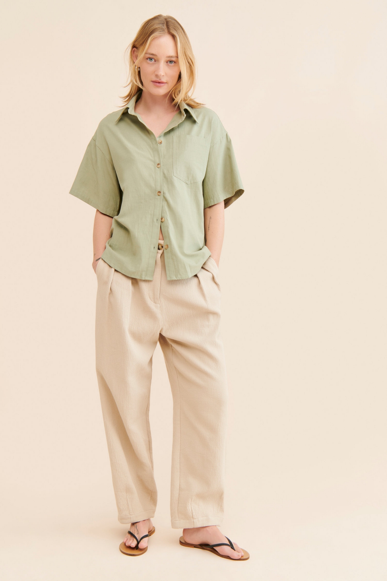 FRENCHMAUVE Lilian Oversized Shirt