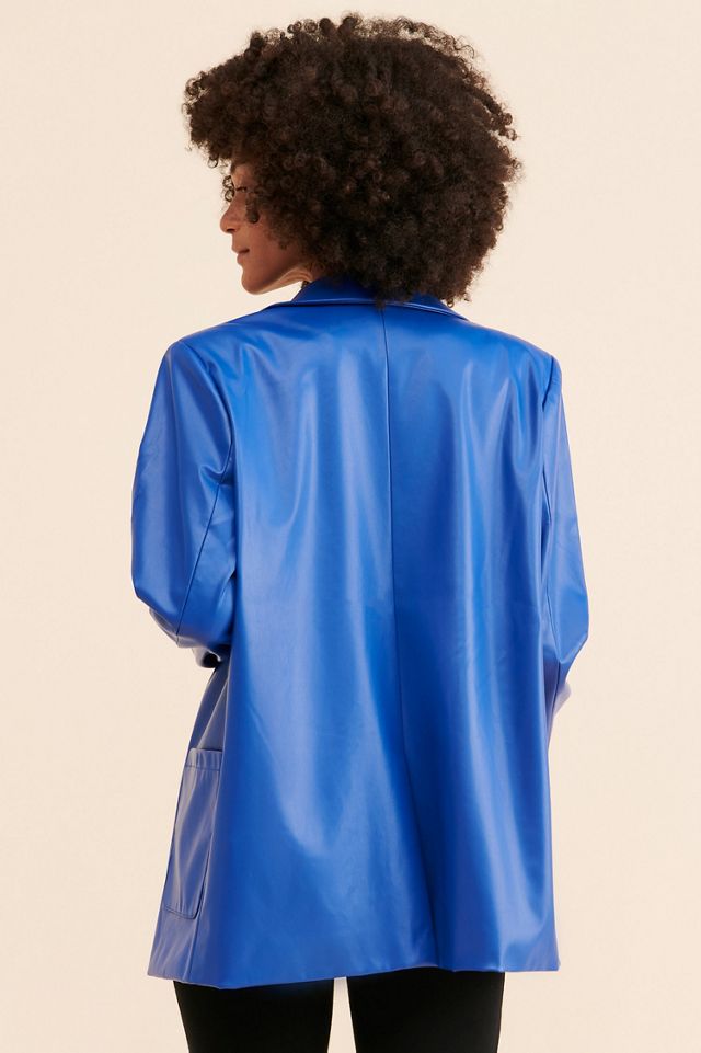 4th & Reckless Amber Vegan Leather Blazer #1