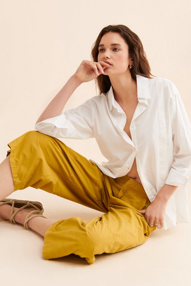 Pilcro Porto Wide-Leg Crop Pants #3