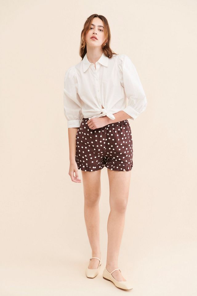 CAARA Luau Polka Dot Shorts #3