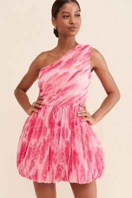 Hutch One-Shoulder Floral Romper