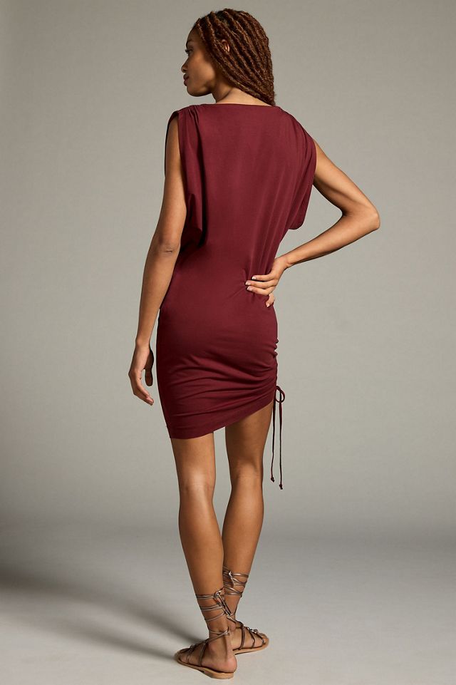 Daily Practice by Anthropologie Ruched Sleeveless Dress #1