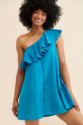 High quality Anthropologie Sunday in Brooklyn Ruffled One-Shoulder Top