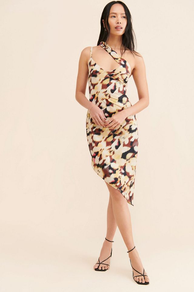 Let Me Be Sally High Low One-Shoulder Dress #3