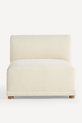 Celine Performance Weave Modular Armless Chair