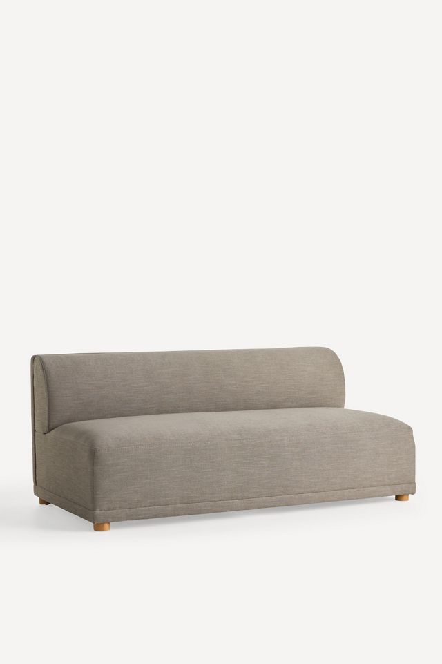 Celine Performance Weave Modular Armless Sofa #1