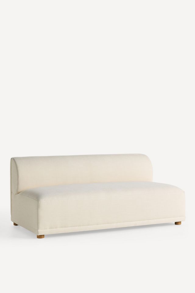 Celine Performance Weave Modular Armless Sofa #1