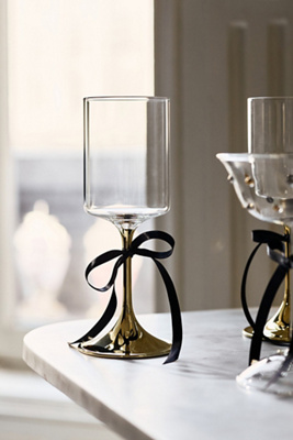 Morgan Metallic Wine Glasses, Set of 4 - Thumbnail 3