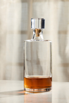 Anthropologie Morgan Metallic Decanter