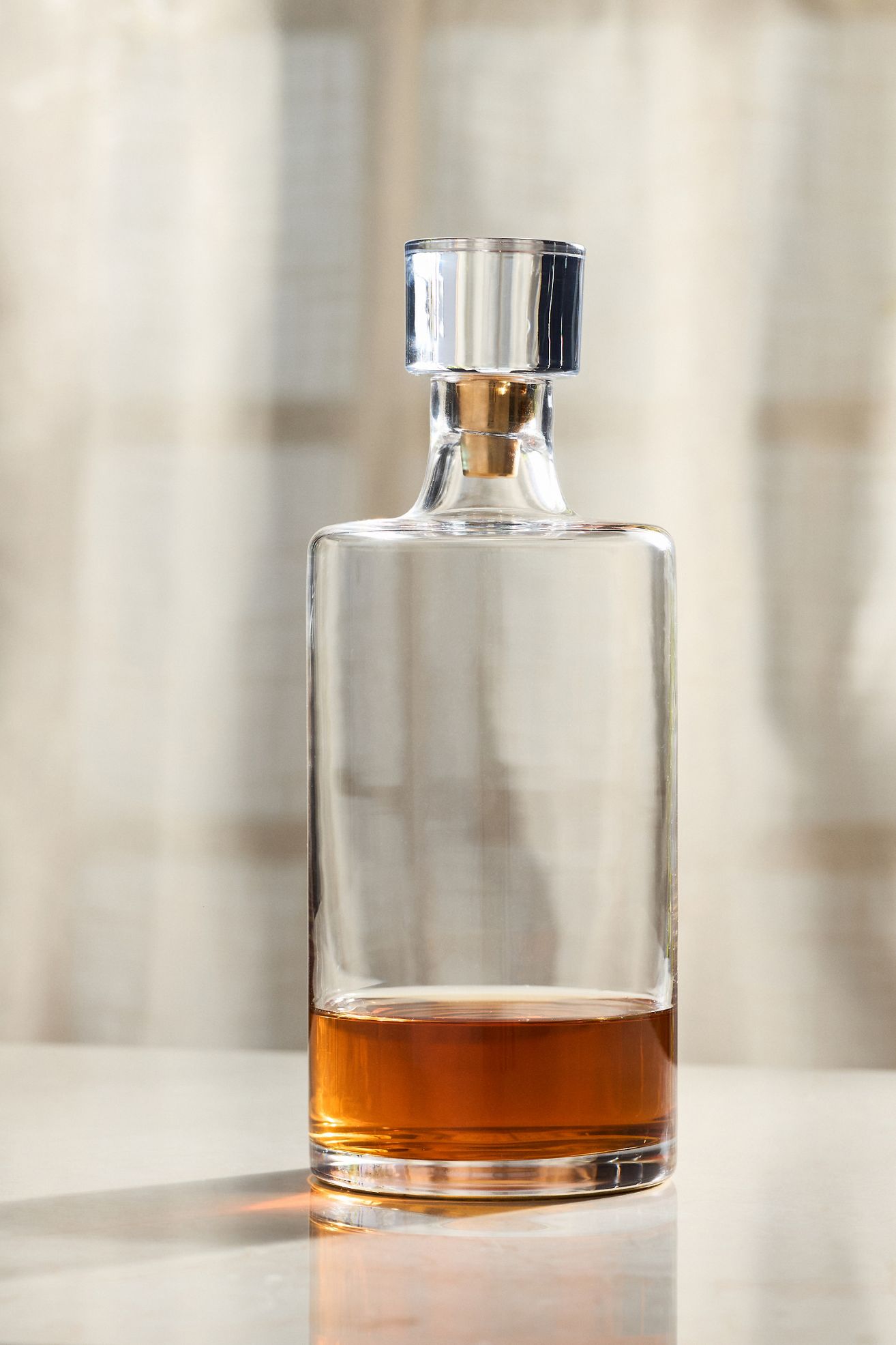 Morgan Metallic Decanter - Metallic, Standard, One Size