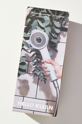 Hello Klean Shower Filter Black - Filtert metalen, chloor