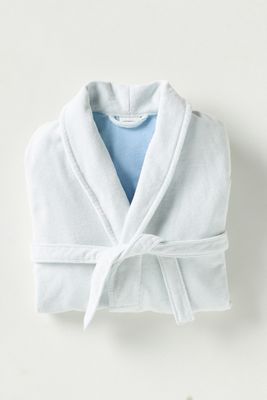 Maeve by Anthropologie Scalloped Cotton Bath Robe