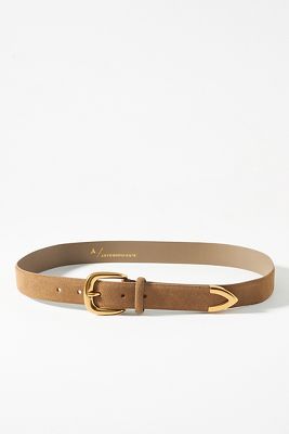 Shop By Anthropologie Simple Western Belt In Beige