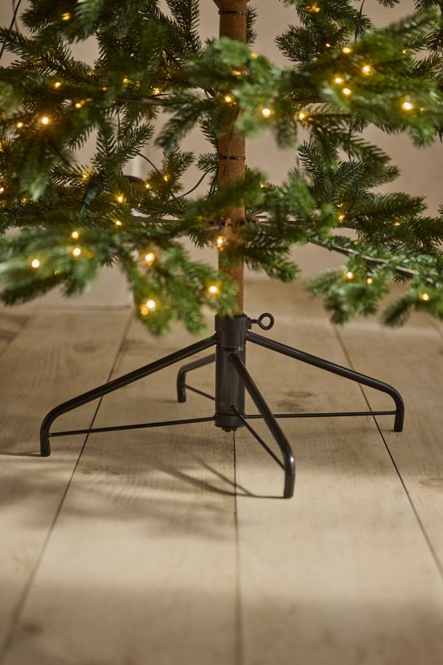 Faux Pre-Lit Silvertip Fir, 7’ #6