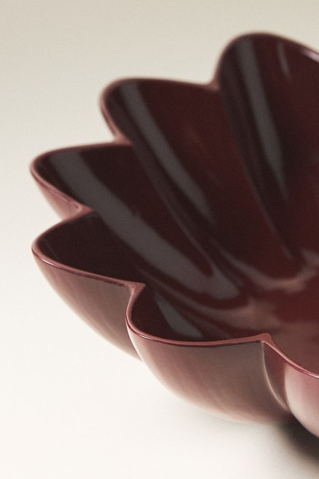 Metal Petal Decorative Bowl #1