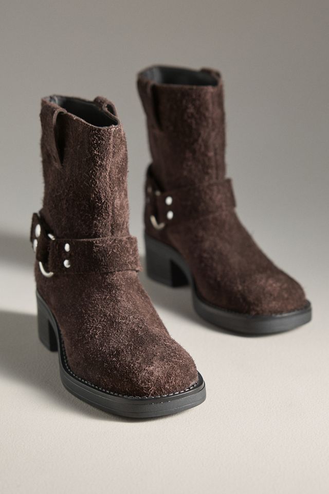 By Anthropologie Short Moto Boots #1