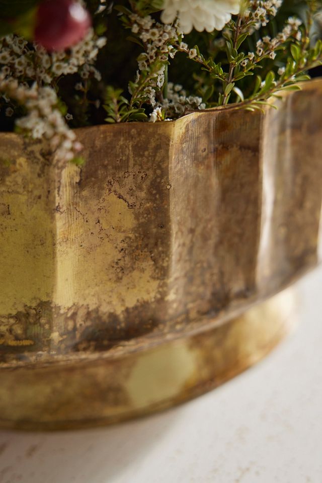 Antiqued Oval Bronze Bowls, Set of 3 - Decorative Iron