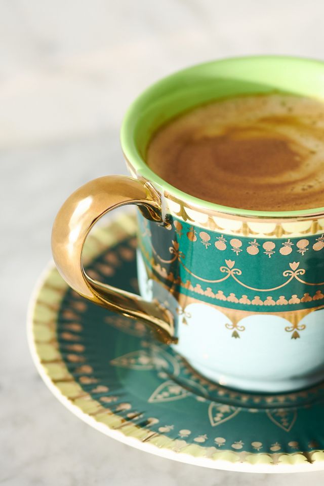 The Honora Stoneware Espresso Cup & Saucer #2