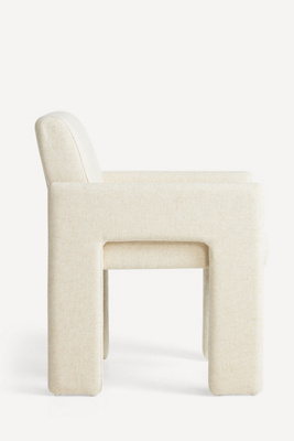 Lydia Linen Dining Armchair