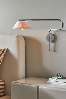 Harriet Paper Pleated Sconce Wall Light
