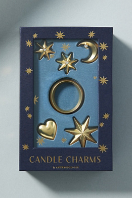 Anthropologie Monogram Candle Charms