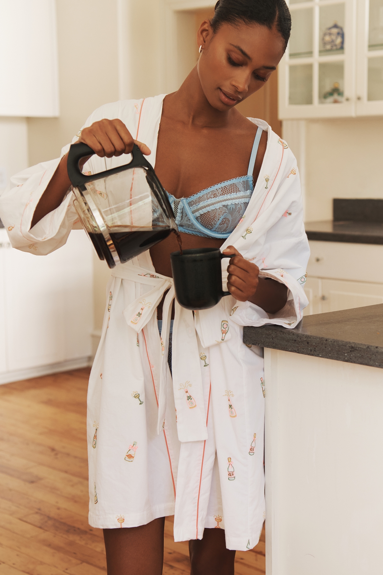 Printfresh Bubbly Brunch Robe