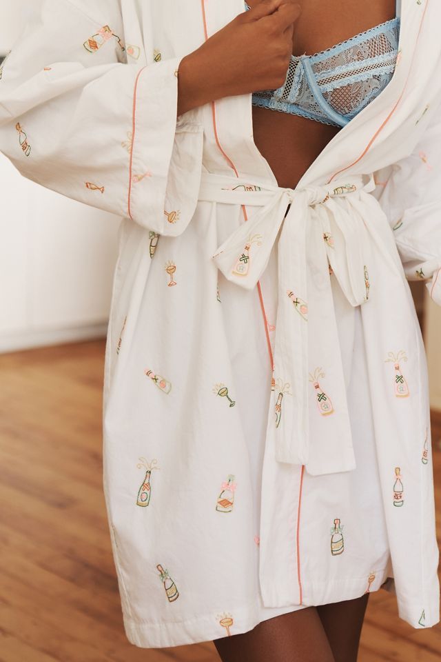 Printfresh Bubbly Brunch Robe #3