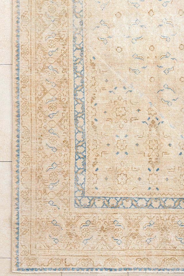 District Loom Vintage Persian Tabriz Area Rug #1