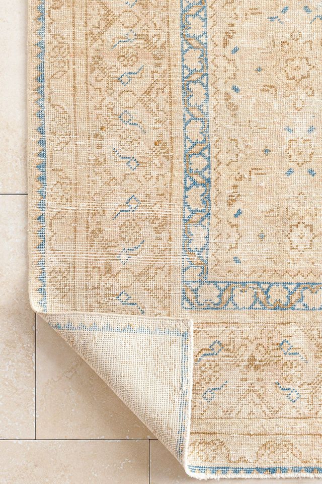 District Loom Vintage Persian Tabriz Area Rug #4