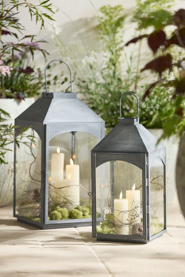 Arched Iron Lantern #1