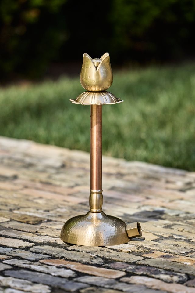 Copper + Brass Tulip Sprinkler #1