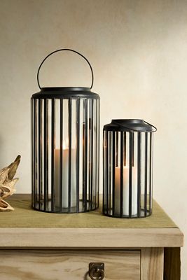 Black Paned Lantern