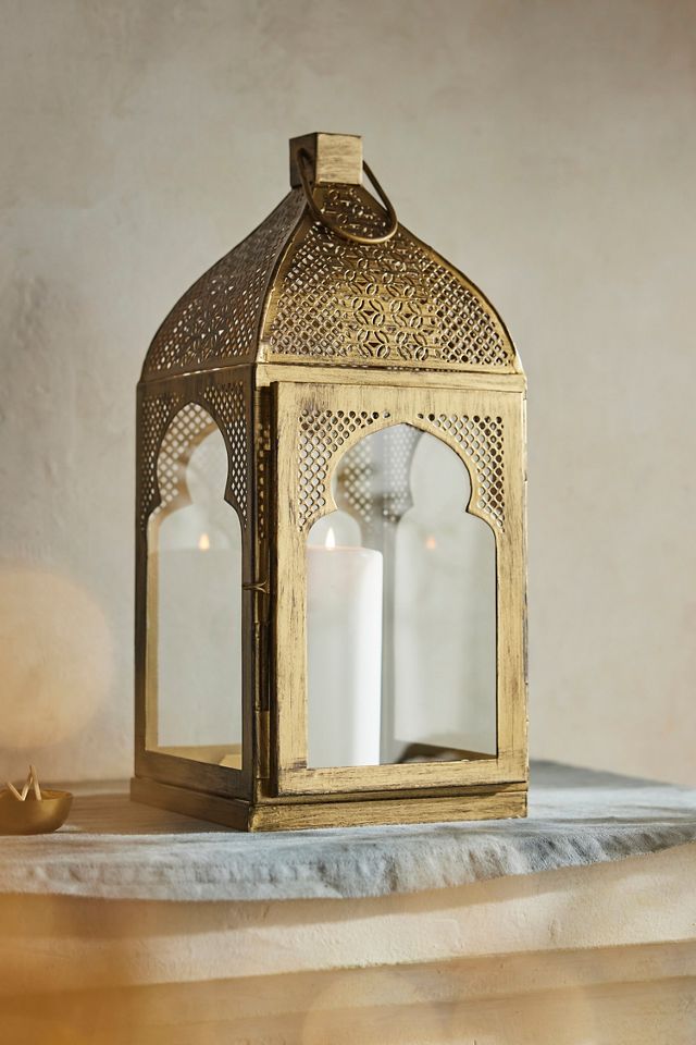 Filigree Bronzed Lantern #2