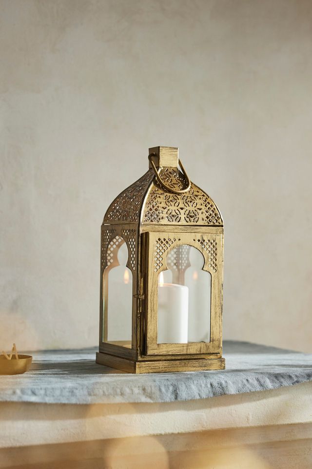Filigree Bronzed Lantern #3