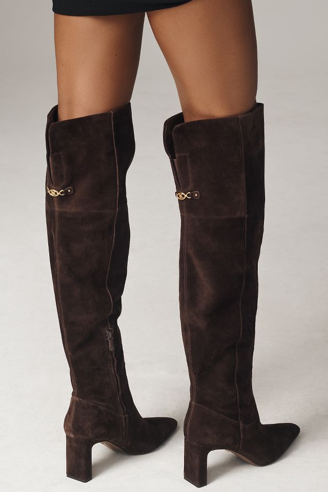 Sam edelman over the knee leather shops boots