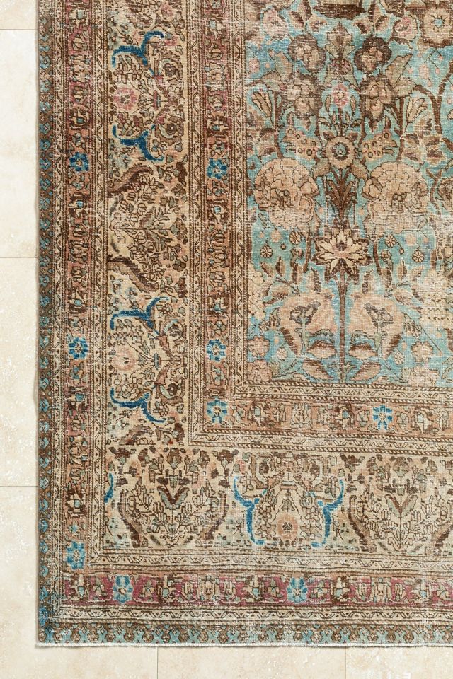 District Loom Antique Persian Area Rug #1