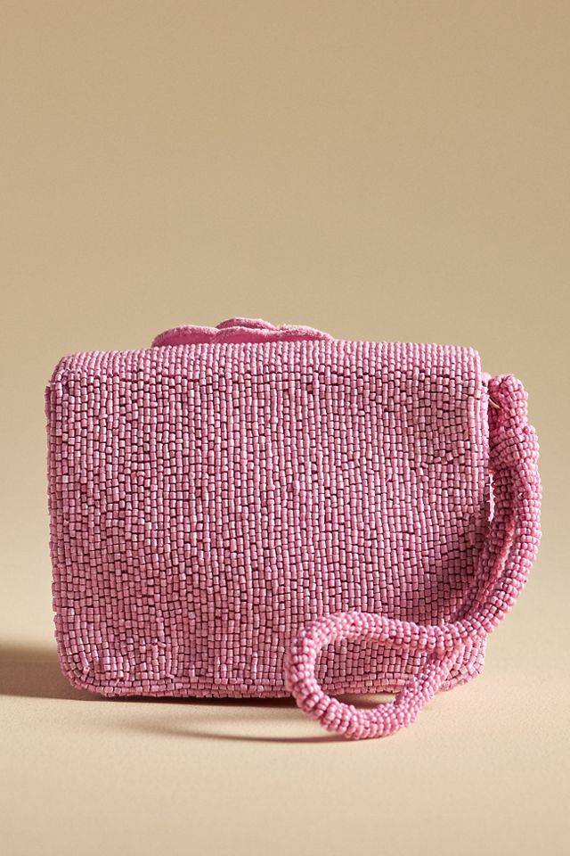 By Anthropologie Beaded Wristlet #2
