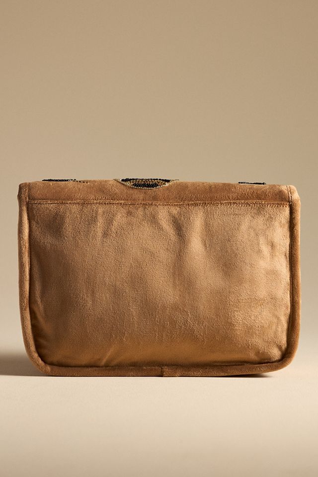 By Anthropologie Celestial Velvet Clutch #1