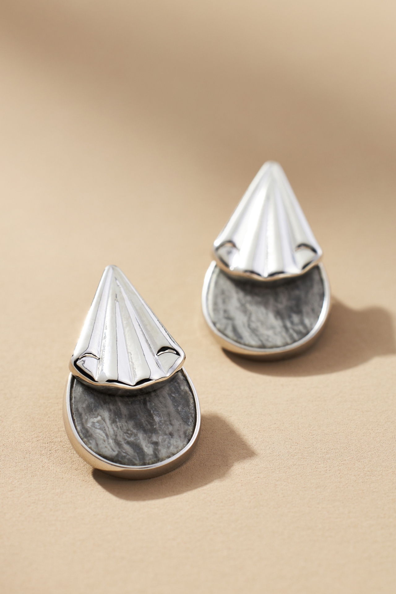 Western Stone Teardrop Earrings