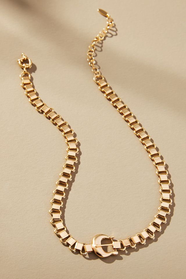 Western Buckle Necklace #1